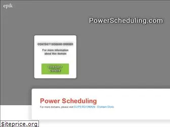 powerscheduling.com