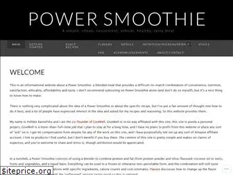 powersmoothie.org