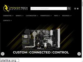 powertechgenerators.com