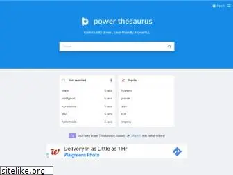 powerthesaurus.com