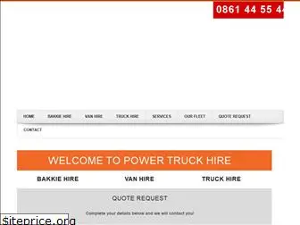 powertruckhire.co.za