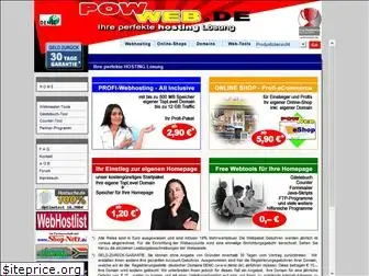 www.powweb.de website price