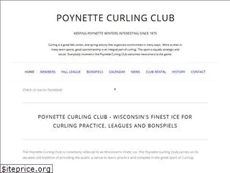 poynettecurlingclub.com