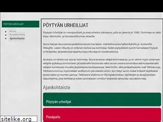poytyanurheilijat.fi