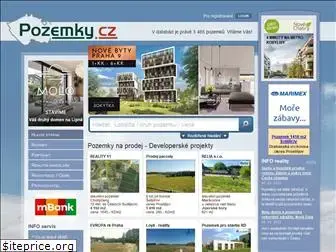 www.pozemky.cz website price