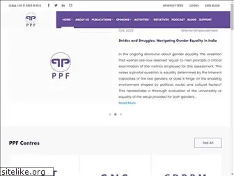 ppf.org.in