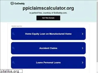 ppiclaimscalculator.org