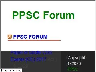 ppscforum.com.pk