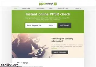 ppsrcheck.com.au