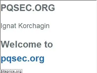 pqsec.org