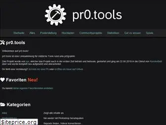 pr0.tools