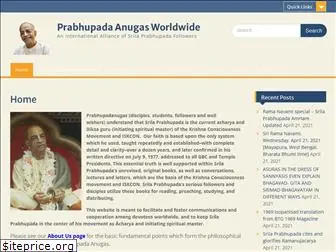 prabhupadanugasworldwide.org