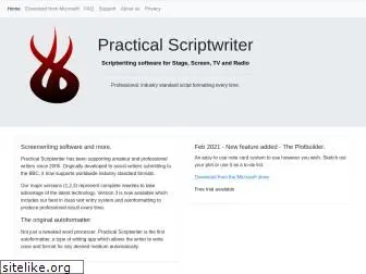 www.practicalscriptwriter.co.uk