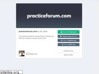 practiceforum.com