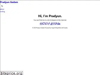 pradyunsg.me