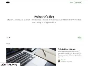 prahasith.com
