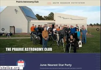 prairieastronomyclub.org