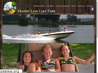 prairielanelakepark.com