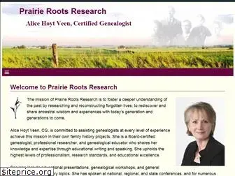 prairierootsresearch.com