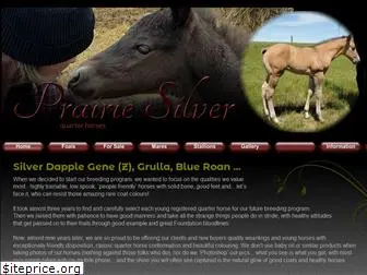 prairiesilverquarterhorses.com