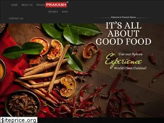 prakashspices.com