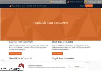 pramukhfontconverter.com