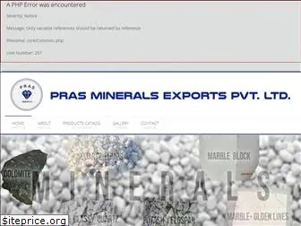 prasminerals.com