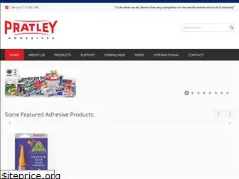 pratleyadhesives.com