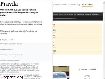 www.pravda.sk website price