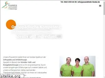 praxisklinik-hinder.de