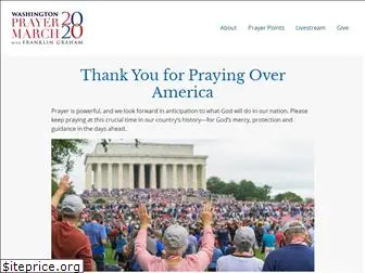 prayermarch2020.com