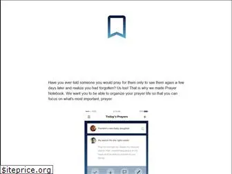 prayernotebookapp.com