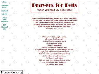 prayersforpets.org