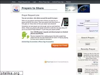 prayerstoshare.net