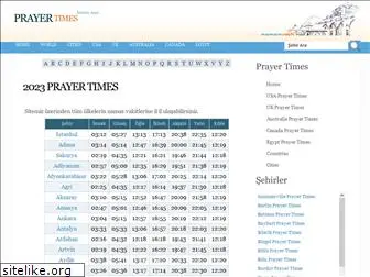 prayertimes.com