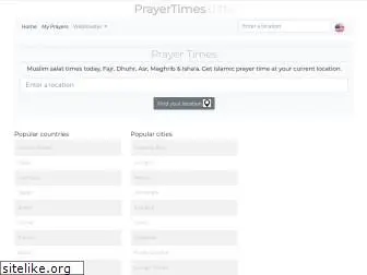 prayertimes.date