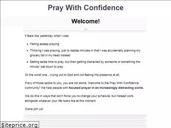 praywithconfidence.com
