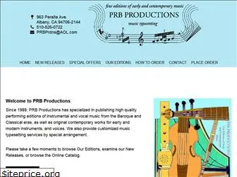 prbmusic.com