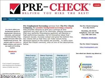 pre-check.co