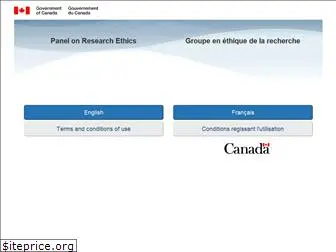 pre.ethics.gc.ca