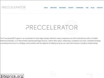 preccelerator.com