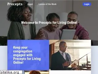 preceptsforlivingonline.com