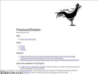 preciouschicken.com