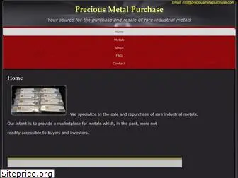 preciousmetalpurchase.com