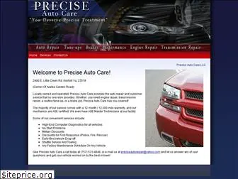 preciseautocareofva.com