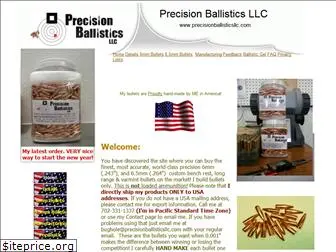 precisionballisticsllc.com
