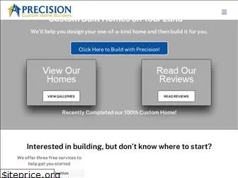 precisioncustomhomebuilders.com