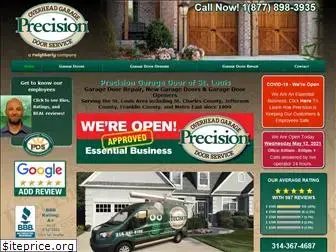 precisiongaragedoorstl.com