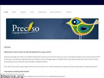 precisolanguage.com