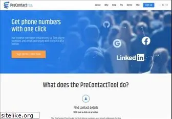 precontacttool.com